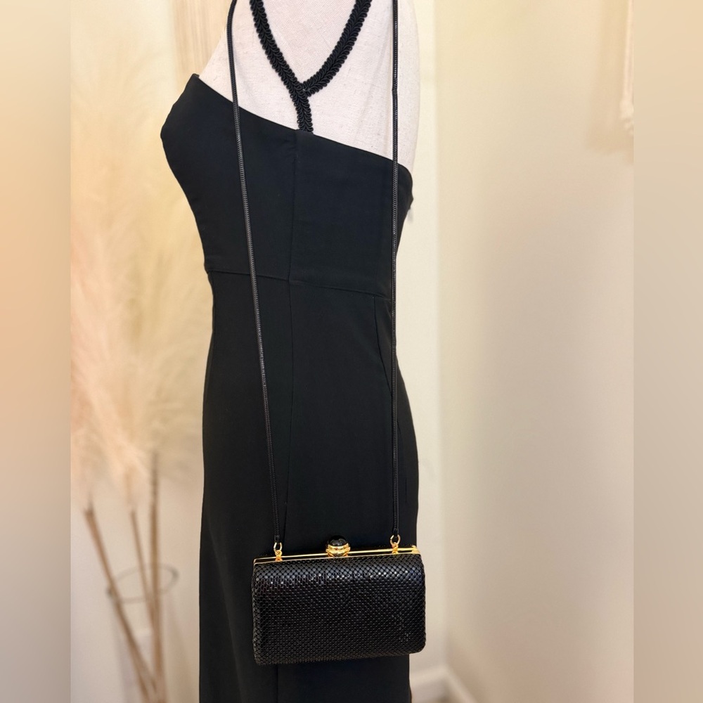 πΎ Mini Black Sparkling Clutchβ Purse - Picture 7 of 7